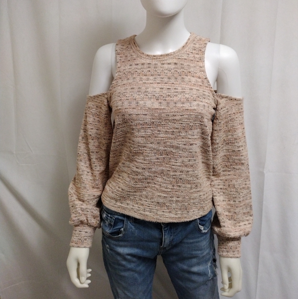 1. State Cold Shoulder Top